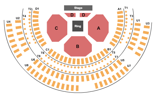 The Cotillion WWE Seating Chart